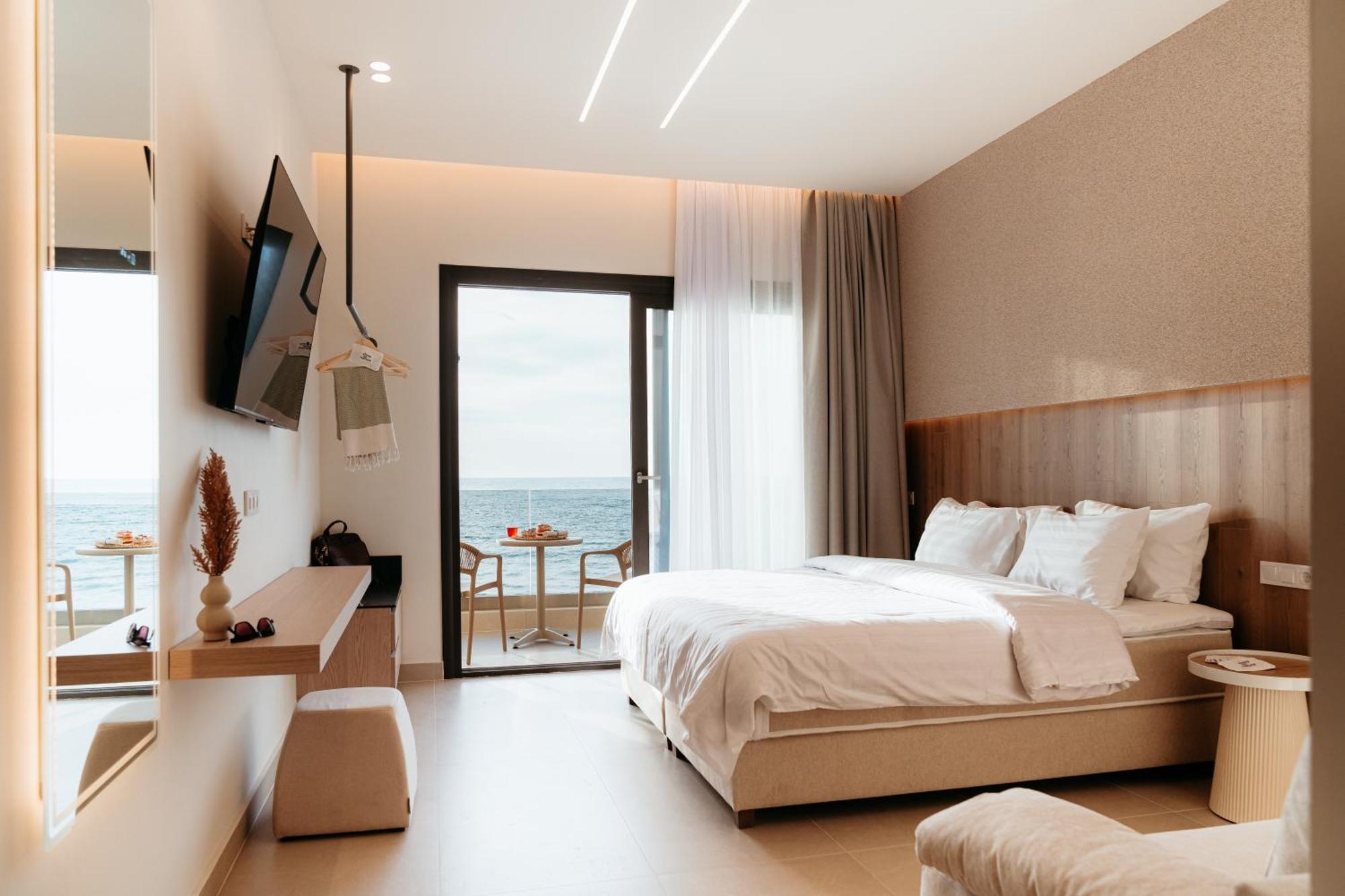 Paralía Hotel Galaxias מראה חיצוני תמונה